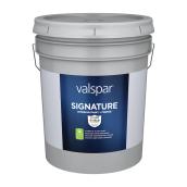 Valspar Signature 18.3-L Satin White A-Base Tintable Acrylic Interior Paint and Primer