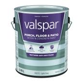 Valspar 3.78-L Anti-Skid Satin Light Grey Interior/Exterior Porch and Floor Paint