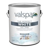 Valspar Semi-Gloss Perfect White Paint and Primer in One (3,78 L)