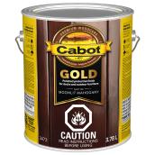 Cabot Gold Pre-Tinted Brown Transparent Exterior Stain and Sealer in One (3.78 L)