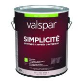 Peinture avec apprêt Simplicity Valspar intérieur blanc ultra 3,54 l