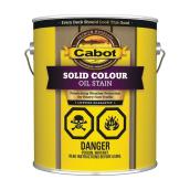 Cabot Exterior Oil Stain White Base for Solid Colour - 3.67-l