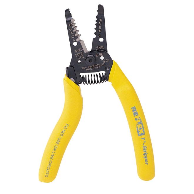 IDEAL Wire Stripper/Cutter/Crimper, 8-16 Awg Solid, 10-18 Awg Stranded in  the Wire Strippers, Crimpers & Cutters department at