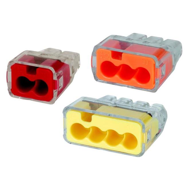 IDEAL Connecteur de fil Push-In Multi-Pack 10 CT