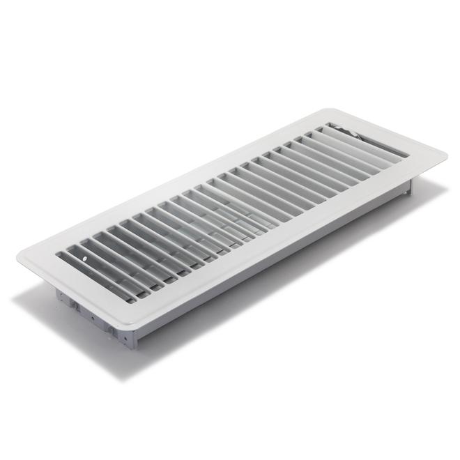 Accord Ventilation 4x12 White Louvered Floor