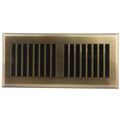 Grille d'aération de Accord ventilation 4x10, ABS,  Chêne