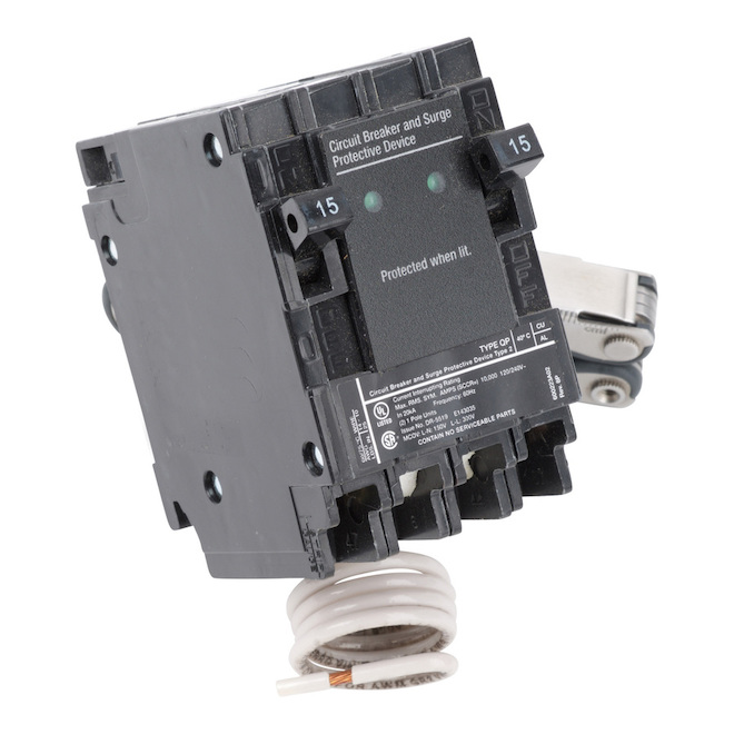 Siemens 15 A Surge Arrestor Breaker