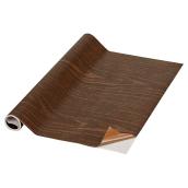 Con-Tact Adhesive PVC Shelf Liner - 18-in x 9-ft - Walnut