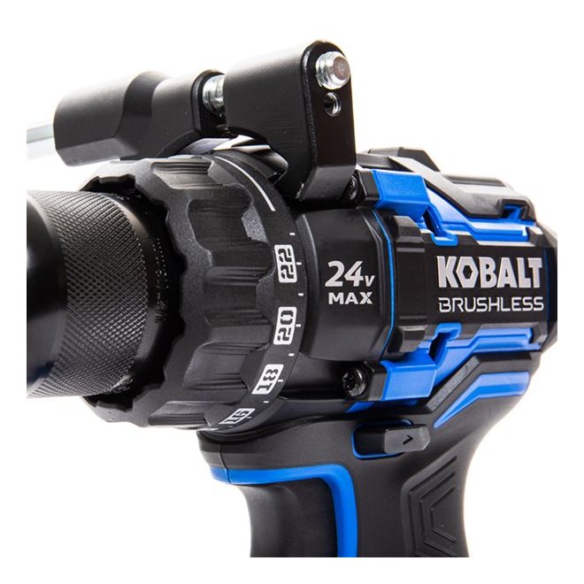 Perceuse sans fil Kobalt XTR 24 V, 1/2 po, batterie et chargeur inclus, moteur sans balais, vitesse variable