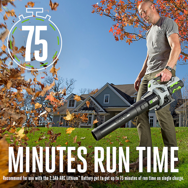 EGO POWER+ 530 CFM 110 MPH Brushless Motor Cordless Leaf Blower - Tool Only