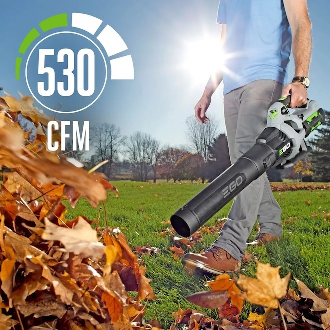 EGO POWER+ 530 CFM 110 MPH Brushless Motor Cordless Leaf Blower - Tool Only