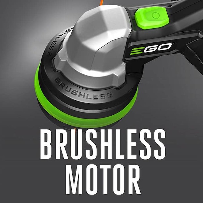 EGO POWER+ 15-in 56-volt Cordless and Brushless String Trimmer - Battery and Charger Included