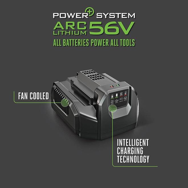 EGO POWER+ 56 V Lithium Ion Fast Charger 210 W (Charger Only)