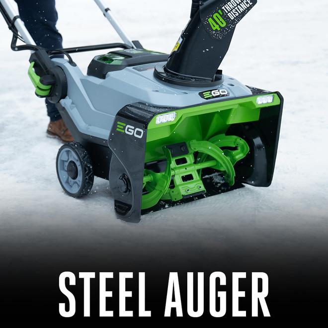 EGO POWER+ 21-in Single-Stage Cordless Electric Snowblower with Peak Power Technology (Bare Tool)