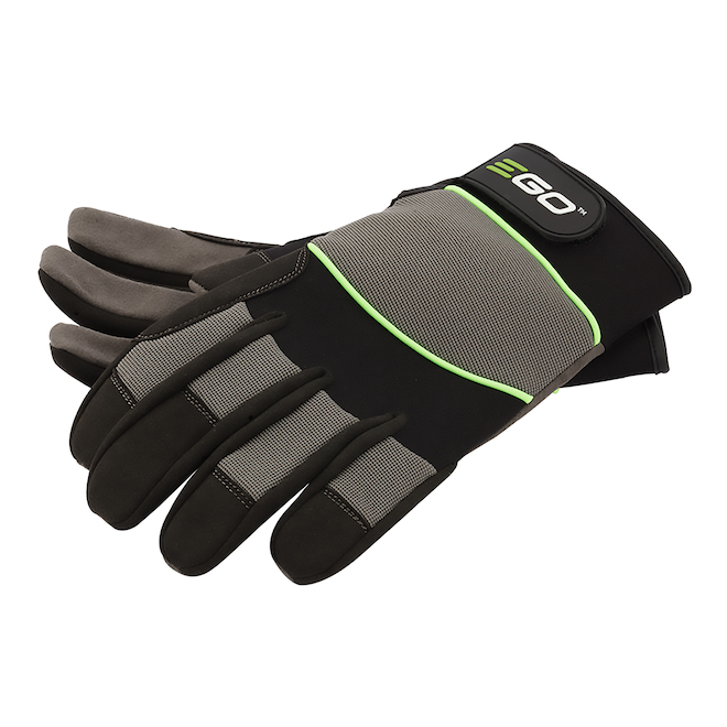 EGO 1-Pair Unisex Synthetic Leather Work Glove Medium