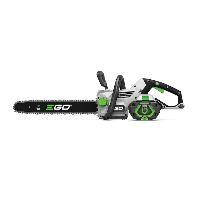 EGO POWER+ 18-in Cordless Brushless Chainsaw - Includes 56 V 4.0 Ah Battery and Charger