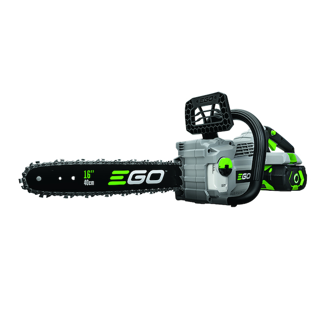 Image of Ego | Power+ 16-In 40 Cc Cordless Brushless Chainsaw With 56 V 4.0 Ah Battery And Charger Included | Rona