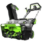 EGO Single Stage 21-in Cordless Brushless Snowblower with 2 LED Ligths Batteries not included