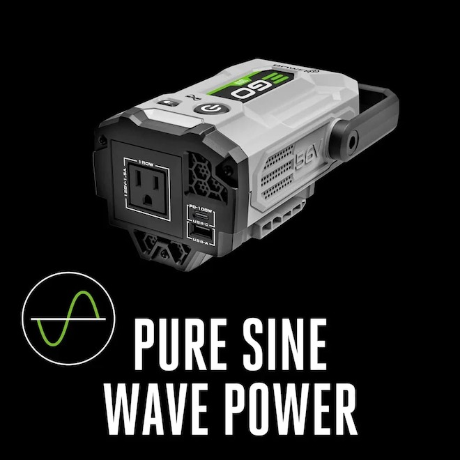 EGO POWER+ Nexus Escape 180W Continuous Power Inverter