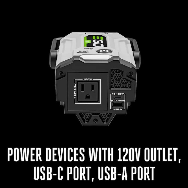 EGO POWER+ Nexus Escape 180W Continuous Power Inverter