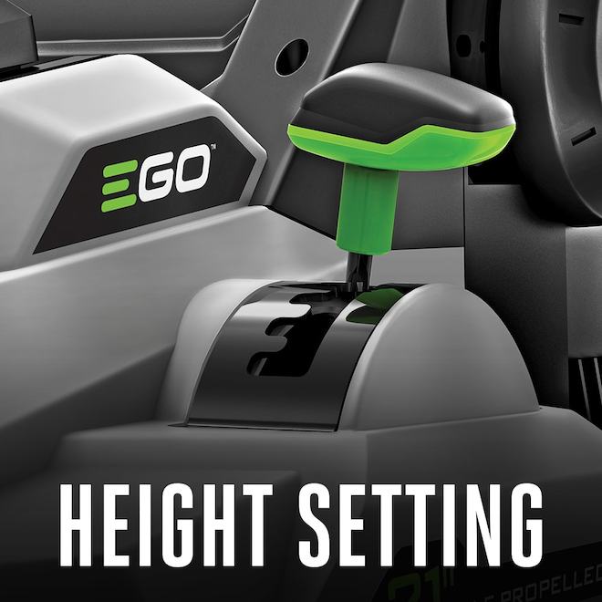 EGO POWER+ 56 V Lithium Battery 21-in Deck Black/Grey Cordless Electric Push Mower - Battery Included