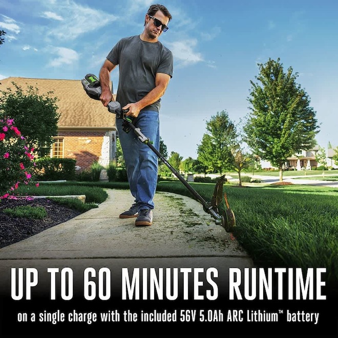 EGO POWER+ Multi-Head String Trimmer 17-in with POWERLOAD and LINE IQ