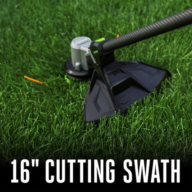 EGO POWER+ Cordless String Trimmer 16-in POWERLOAD with Telescopic Carbon Fiber Shaft