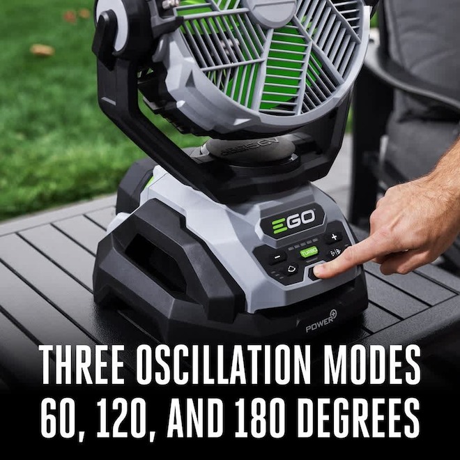 EGO POWER+ 10-in Oscillating Misting Fan - Bare Tool Only