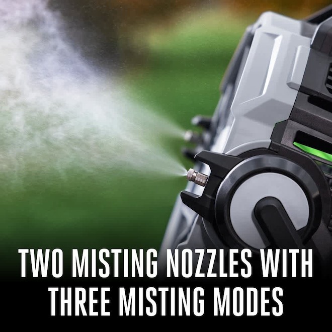 EGO POWER+ 10-in Oscillating Misting Fan - Bare Tool Only