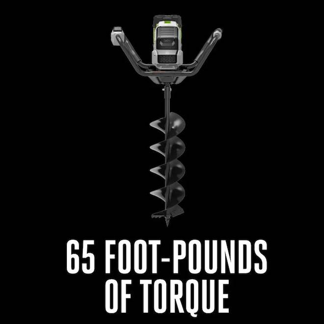 EGO POWER+ Earth Auger with 4.0 Ah ARC Battery and 8-in Earth Auger