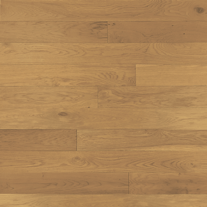 Plancher de bois d'ingénierie Monarch 5 x 1/2 po, chêne blanc