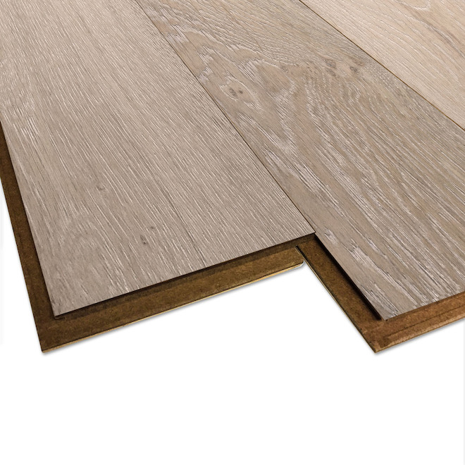 Image of Monarch | Manhattan Engineered Wood Flooring - 5-In X 48-In X 12 Mm - Grey Oak | Rona
