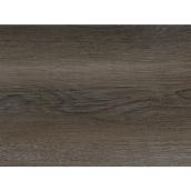 Plancher de vinyle EZplank à encliquetage de 7,1 po x 48 po, couleur chêne fumé (8/pqt)