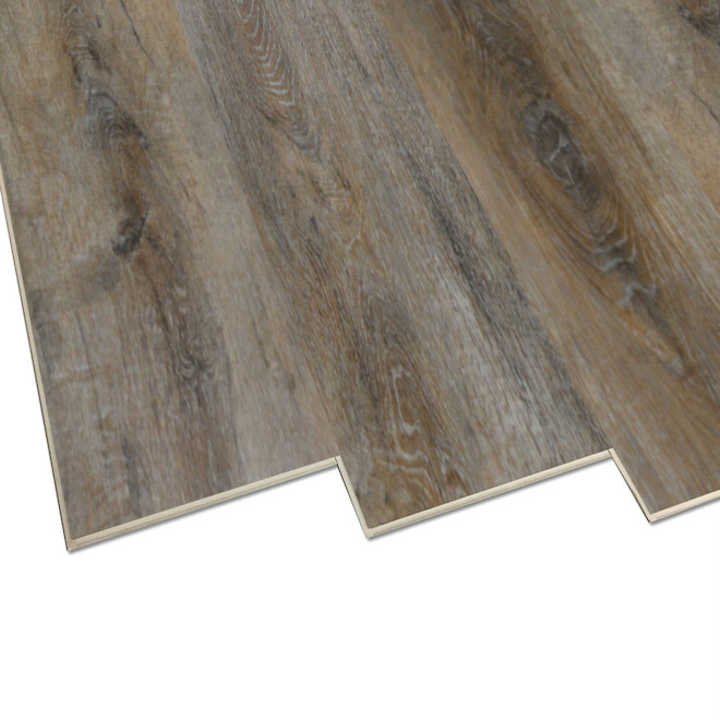 Image of Innovative Flooring | Duraclic XRP 7.1-In X 48-In X 6Mm Tuscan Mist Oak Luxury Vinyl Plank Flooring - 23.64 Ft²/box | Rona