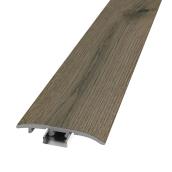 Quickstyle Storm Grey Maple Finish 3-in-1 Transition Moulding