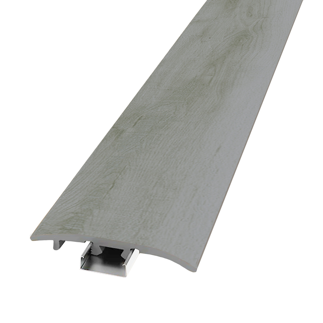 DuraClic 3-in-1 Transition Moulding - Sterling Grey Oak - 1 3/4 x 1/4 x 96-in