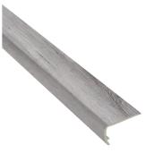Multiclic Stair Nose Moulding - 2.25-in x 96-in - Arctic Grey Oak