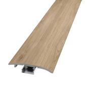 Quickstyle Transition Moulding - 3-in1 - 1.8-in x 96-in -Crema White Oak