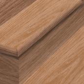 Durastair 12.25-in x 50-in Honey Brown Oak Stairtreads and Riser