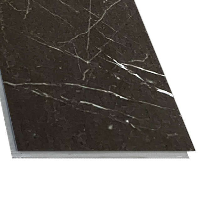 DuraWall 16-Pack Black Marquina 4.33 x 8.67-in Vinyl Glue-Up Tiles