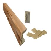 Nez de marche latéral DURASTAIR en vinyle 1,7 l. x 15 po L. en érable rustique