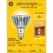 GE Ultra Bright Warm White 150W Replacement LED Indoor Floodlight PAR30LN Light Bulb (1-Pack)