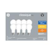 Ampoules blanc doux à DEL de 40W A19 de GE, paquet de 8