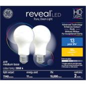 GE Reveal HD+ 100W Replacement LED General Purpose A21 Light Bulbs