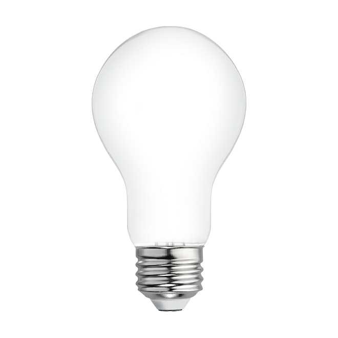 Ampoules de remplacement DEL lumière du jour REFRESH de GE A19 de 60 W, usage général (paquet de 4)