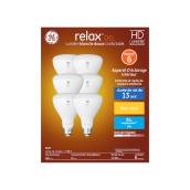 Ampoules de remplacement DEL BR30 HD RELAX de GE blanc doux de 65 W pour appareils d'éclairage intérieur (6/pqt)