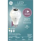 GE LED+ Speaker Soft White 60W Replacement LED General Purpose A21 Light Bulb (1-Pack)