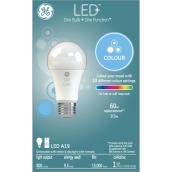 GE LED+ Colour Changing 60W Replacement LED General Purpose A19 Light Bulb (1-Pack)