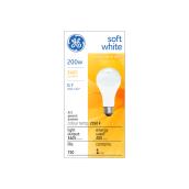 GE Soft White 200W Incandescent General Purpose A21 Light Bulb (1-Pack)