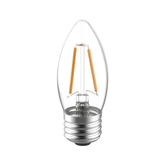 GE Reveal HD+ Colour-Enhancing 40W Replacement LED Decorative Clear Blunt Tip Medium Base BM Light Bulbs (3-Pack)